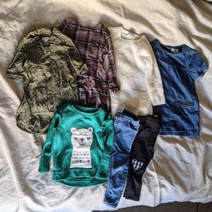 Fall/Winter 7 piece bundle toddler girl 3T